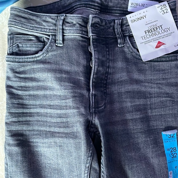 Jeans Denim Co Gray Skinny Jeans W28 L32 Poshmark
